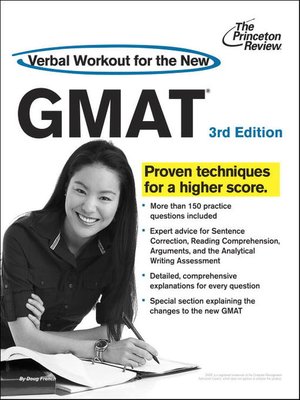 cover image of Verbal Workout for the New GMAT
